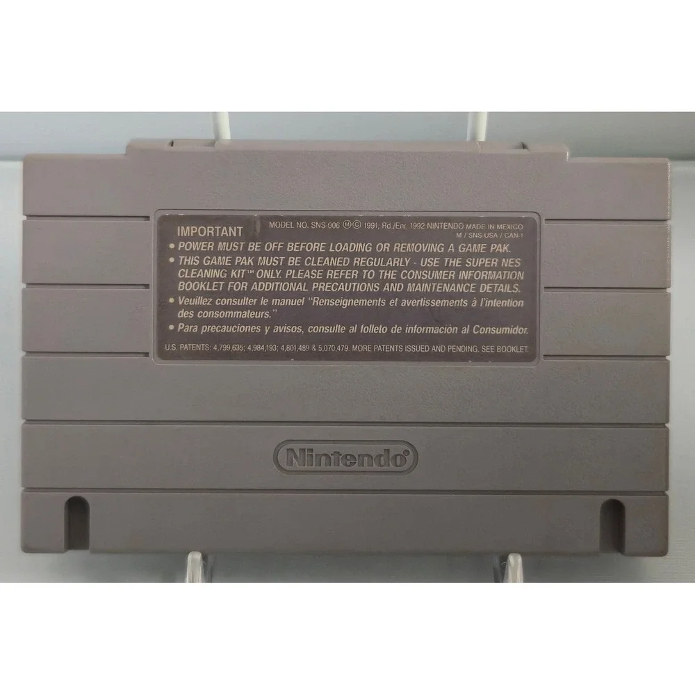Ken Griffey Jr.'s Winning Run - SNES Super Nintendo - Authentic Stamp - Tested